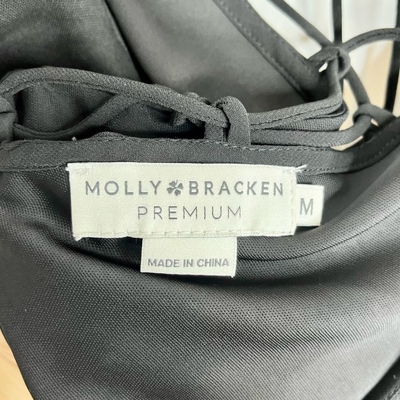 Molly Bracken Ruffle Collar Wide Leg Jumpsuit - Picture 7 of 9